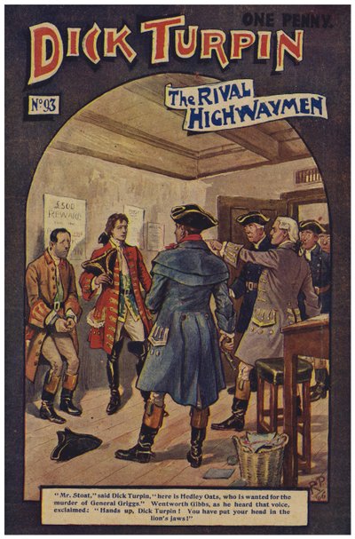 Dick Turpin (lithographie en couleur) - Robert Prowse Jnr