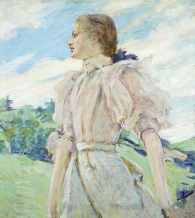 Une Journée Venteuse, c.1898 - Robert Reid