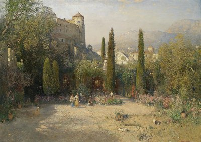 Fête de jardin dans la vallée de l