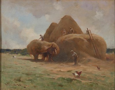 Récolte du foin - Robert Russell MacNee
