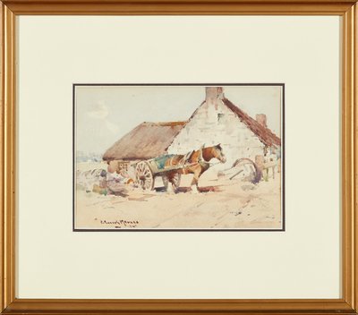 Cheval et charrette - Robert Russell MacNee
