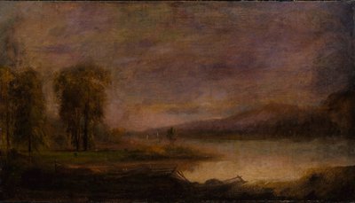 Paysage avec lac - Robert S. Duncanson