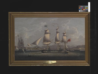 Un navire postal britannique sur la Clyde - Robert Salmon