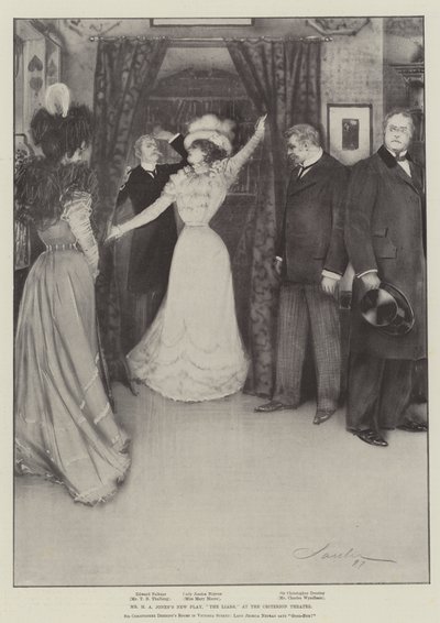 La nouvelle pièce de M. H A Jones, Les Menteurs, au Criterion Theatre - Robert Sauber