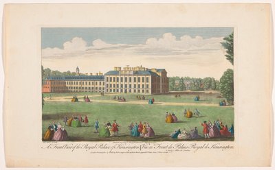 Vue de Kensington Palace à Londres (série Londres) - Robert Sayer