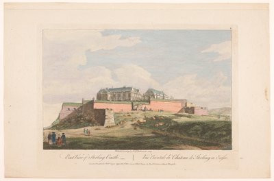 Vue du château de Stirling (Schotland) - Robert Sayer