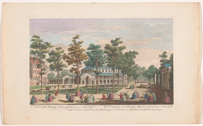 Vue de la Rotonde dans les jardins de Ranelagh à Londres - Robert Sayer