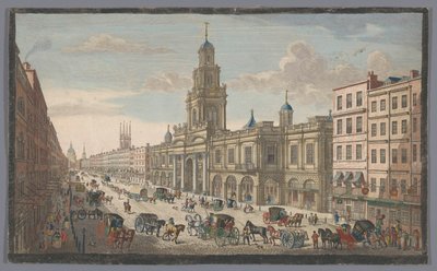 Vue de la Royal Exchange à Londres - Robert Sayer