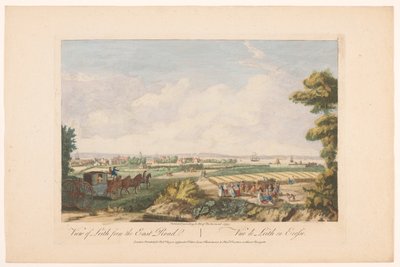 Vue de la ville de Leith. Écosse - Robert Sayer