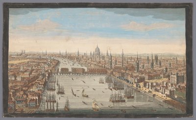Vue générale de la ville de Londres - Robert Sayer