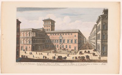 Vue du Palazzo Venezia à Rome (Rome) - Robert Sayer