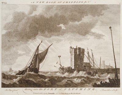 Entrée au port de Flessingue (gravure) - Robert Sayer