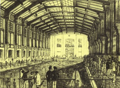 Piscine intérieure et salle de danse Sophienbad, Vienne - Robert Schediwy