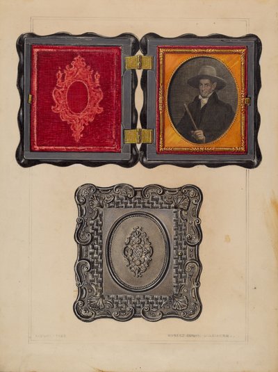 Boîtier de daguerréotype - Robert Schuerer