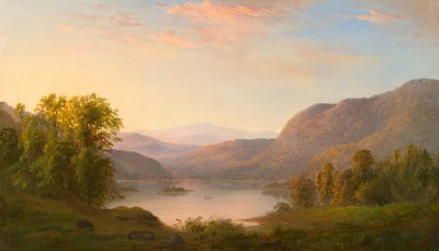 Vue dans les montagnes Laurentiennes, près de Québec - Robert Scott Duncanson