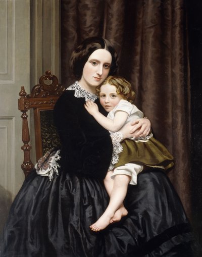 Une mère et son enfant - Robert Scott Tait