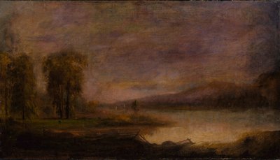Paysage avec lac - Robert Seldon Duncanson