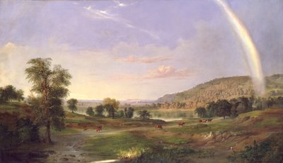 Paysage avec Arc-en-ciel, 1859 - Robert Seldon Duncanson