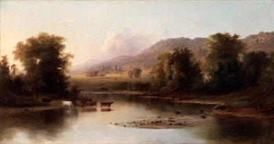 Vue de la rivière Sainte-Anne - Robert Seldon Duncanson