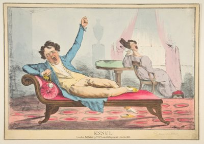 Ennui, 20 novembre 1829 - Robert Seymour