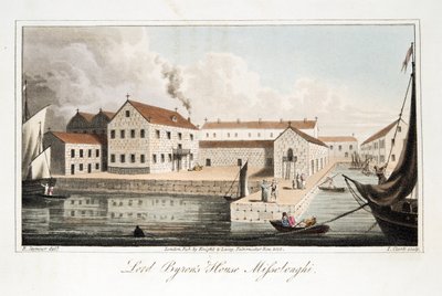 Maison de Lord Byron à Missolonghi, des 