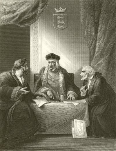 Henri VII avec Empson et Dudley - Robert Smirke