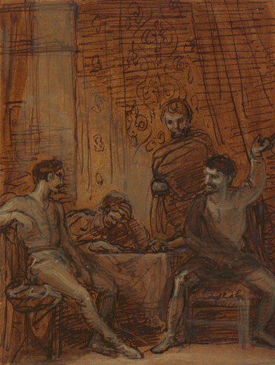 Hotspur et les comploteurs à Bangor - Robert Smirke