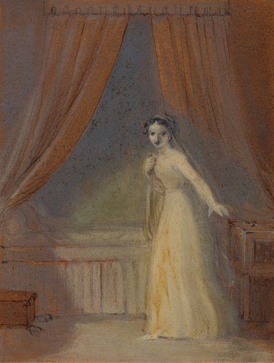 Juliette sur le point de prendre son somnifère - Robert Smirke