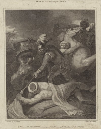 Sir Thomas Arundell prenant l