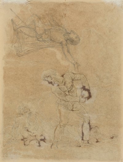 Stephano et Trinculo avec Caliban - Robert Smirke