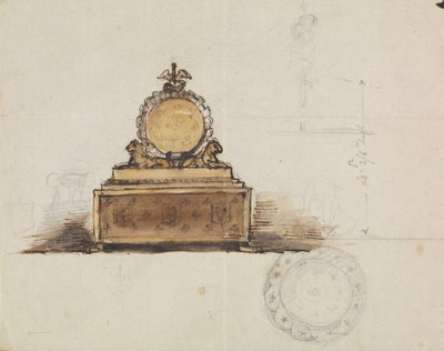 Étude pour un meuble - Robert Smirke