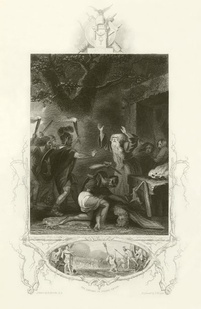 Le massacre des druides - Robert Smirke