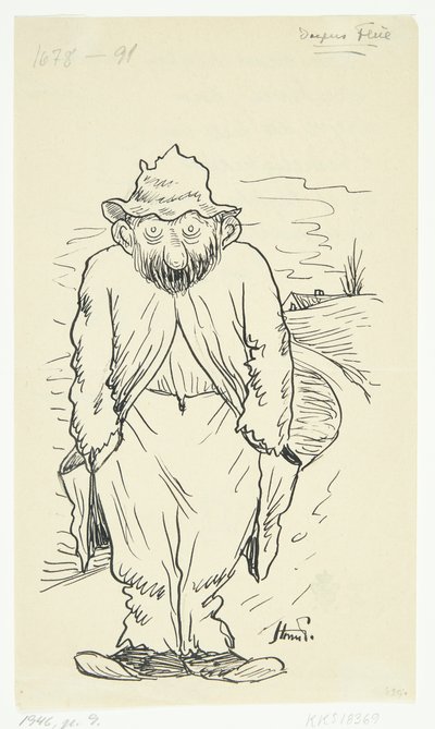 Feuille pour "La mouche du jour" - Robert Storm Petersen