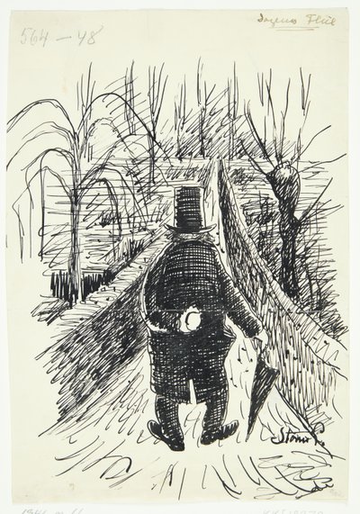Feuille pour "La Mouche du Jour" - Robert Storm Petersen