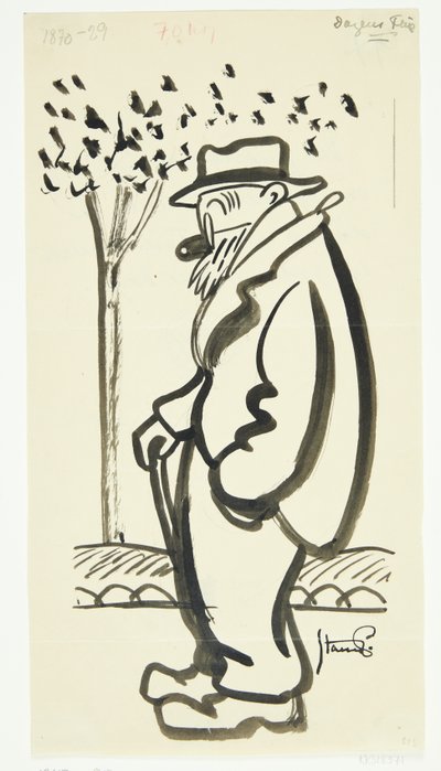 Feuille pour "La mouche du jour" - Robert Storm Petersen