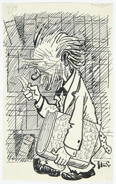 Feuille pour "La mouche du jour" - Robert Storm Petersen