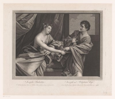 Joseph et la femme de Potiphar - Robert Strange