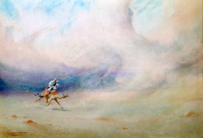 Tempête dans le désert, 1901 - Robert Talbot Kelly
