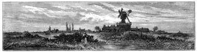 Moulin à vent sur Wimbledon Common - Robert Taylor Pritchett