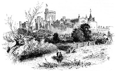 Windsor, depuis Clewer, 1880 - Robert Taylor Pritchett