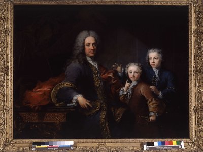 Monsieur de Saint Cannat et ses enfants - Robert Tournieres