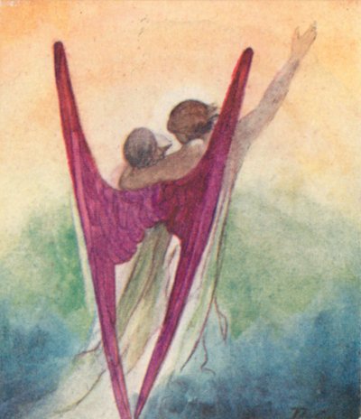 Illustration pour Le Rêve de Gerontius par le Cardinal Newman - Robert Traill Rose