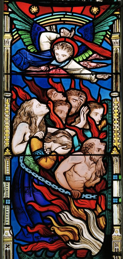 Le Jugement dernier (détail) - Robert Turnill Bayne