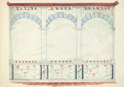 Dessin de restauration - Robert W.R. Taylor