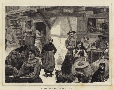 Marché aux cheveux humains en Alsace - Robert Walker Macbeth