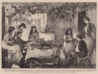 Gâter les carabiniers, un petit luxe après des mois de privations - Robert Walker Macbeth