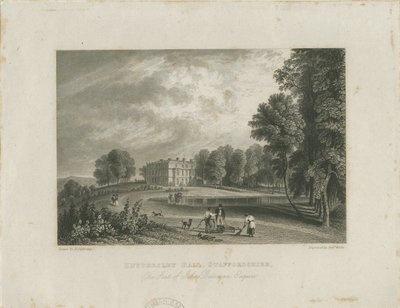 Biddulph - Knypersley Hall [nouveau] : gravure sur acier, nd [?19e siècle] - Robert Wallis