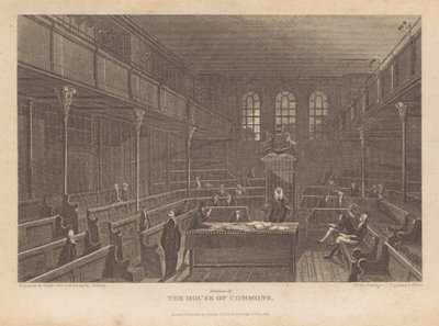 Intérieur de la Chambre des communes - Robert Wallis