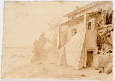Paysage, Grottaferrata - Robert Wilhelm Ekman