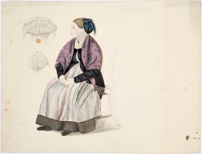 Paysanne de Lappvesi - Robert Wilhelm Ekman